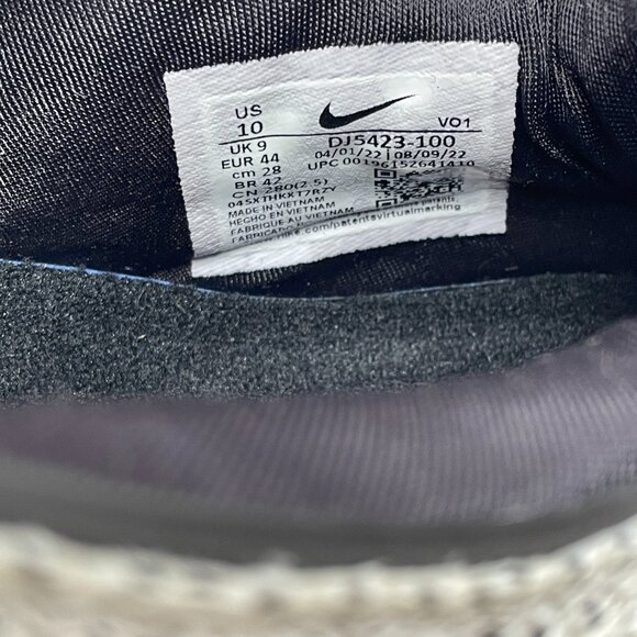 Nike LeBron 20 Low Mens Basketball Shoes White DJ5423-100 VNDS Size 10 - Picture 7 of 7